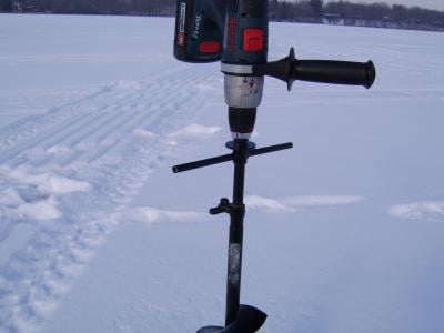 Drill Adapter For Ice Auger Ice Fishing Forum Ice Fishing
