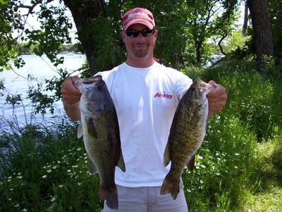 West Okoboji Iowa Bass Fishing Report - Fishing Reports