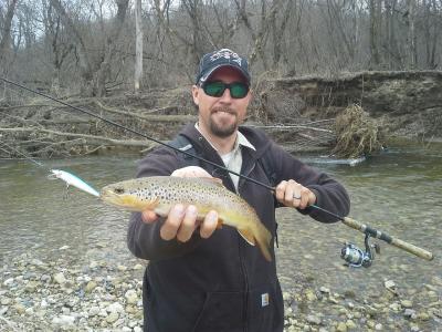 Spin Casting for Small Stream Trout - Fishing Reports