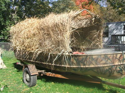 Do it yourself boat blind ideas? - Waterfowl Hunting – Ducks & Geese ...
