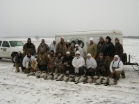 46 geese and happy hunters!