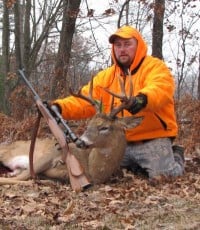 My 9 pointer and Dads 30.06