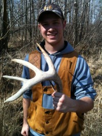 Joe with his big shed of the day!